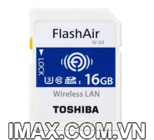 Thẻ nhớ Wifi Toshiba 16GB W-04, 90/70MB/s, 4K