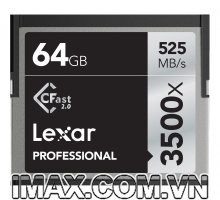 Thẻ nhớ CFast Lexar 64GB 3500X 525MB/s