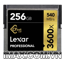 Thẻ nhớ CFast Lexar 256GB 3600X 540MB/s