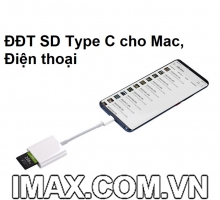 Đầu đọc thẻ SD Type C cho Mac, Điện thoại