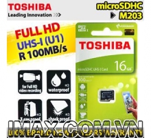 Thẻ nhớ Toshiba Micro SDHC 16GB 100MB/s