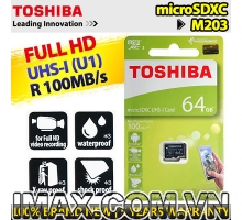 Thẻ nhớ Toshiba Micro SDXC 64GB 100MB/s