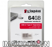 USB OTG Kingston Type-C microDuo 64GB 3.1