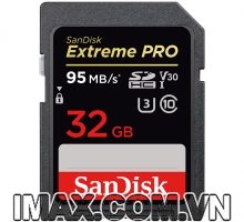 Thẻ nhớ SanDisk SDHC Extreme Pro 32Gb 95/90m/s U3