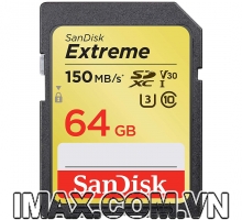 Thẻ nhớ Sandisk SDXC Extreme 64GB 150/60Mb/s
