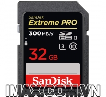 Thẻ nhớ SDHC Sandisk 32GB 2000X 300MB/s UHS-II