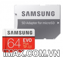 Thẻ nhớ Samsung Micro SDXC EVO Plus 64GB (Model 2020)