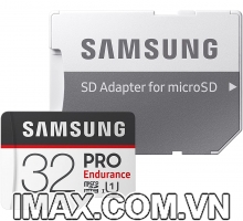 Thẻ nhớ Samsung MicroSDHC PRO Endurance 32GB 100MB/s (U1)