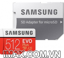 Thẻ nhớ Samsung Micro SDXC EVO Plus 512GB (Model 2020)