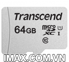 Thẻ nhớ Transcend Micro SDXC 64GB 95MB/s 300S C10 U1