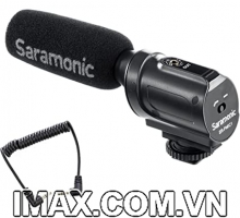 Mic thu âm Saramonic SR-PMIC1 Super-Cardioid Unidirectional Condenser Microphone