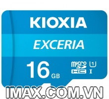 Thẻ nhớ MicroSD 16GB Kioxia Exceria 100/15 Mb/s