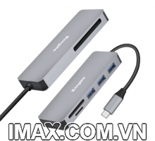 Đầu đọc thẻ Kingma BMU011 USB Type C dùng cho thiết bị máy tính xách tay, điện thoại thông minh, máy tính bảng