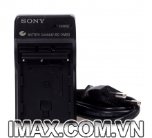 Sạc máy ảnh BC-VM50 cho pin Sony NP-FM50 NP-FM55H NP-FM500H, sạc dây