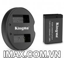 Bộ 1 pin 1 sạc máy ảnh Kingma cho Canon LP-E17