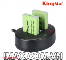 Bộ 2 pin 1 sạc đôi máy ảnh Kingma cho Canon NB-13L