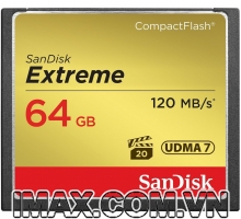 Thẻ nhớ CF Sandisk Extreme  64GB 800X 120MB/s