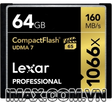 Thẻ nhớ CF Lexar 64GB 1066X~160MB/s
