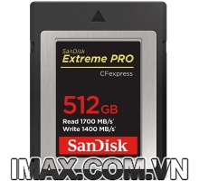 Thẻ nhớ CFexpress Type B card Sandisk Extreme Pro 512GB 1700/1400MB/s