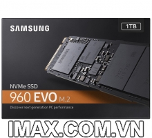 Ổ cứng 1TB SSD Samsung 960 EVO PCIe NVMe M.2 2280