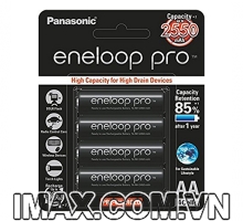 Pin sạc AA Eneloop Panasonic 2550mAh, vỉ 4 viên, Hàng nhập khẩu