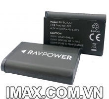 Pin máy ảnh RavPower for Sony NP-BX1