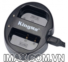 Sạc đôi Kingma cho Pentax D-Li90