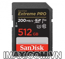 Thẻ nhớ Sandisk SDXC Extreme Pro 512GB 200/140Mb/s