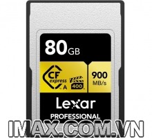 Thẻ nhớ Lexar CFexpress Professional Type A Gold 80GB 900MB/s