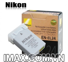Pin máy ảnh Nikon EN-EL24, Dung lượng cao