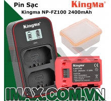 Bộ 1 Pin 1 sạc Kingma for Sony NP-FZ100 dung lượng cao 2400mAh