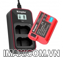 Bộ 1 pin 1 sạc đôi Kingma for Nikon EN-EL15 Dung lượng 2400mAh