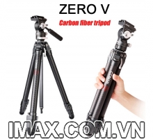 Chân máy ảnh Coman Zero V, Carbon - Đầu Ball quay