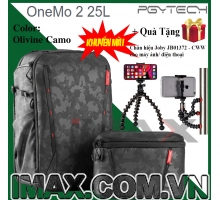 Balo máy ảnh PGYTECH OneMo 2 25L + Túi đeo chéo, Olivine Camo
