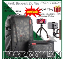 Balo máy ảnh PGYTECH OneMo Backpack 25L New + Túi đeo chéo Shoulder (Olivine Camo)