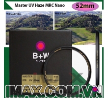 Filter Kính lọc B+W Master UV Haze MRC Nano 52mm