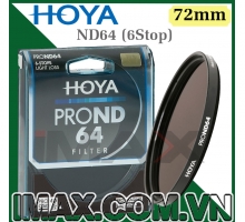 Kính lọc Filter Hoya Pro ND64 72mm