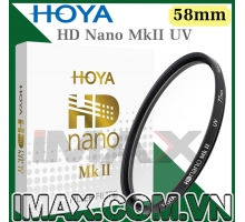 Kính lọc Filter Hoya HD NANO UV (HD3) MKII 58mm