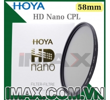 Kính lọc phân cực Hoya HD Nano PL-Cir 58mm