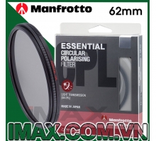 Kính lọc Filter Manfrotto Essential CPL 62mm