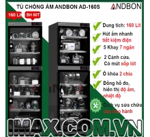 Tủ chống ẩm Andbon AD-160S, 160 Lít