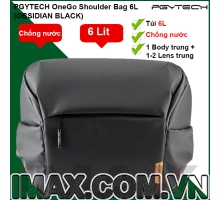 Túi máy ảnh PGYTECH OneGo Shoulder Bag 6L (Obsidian Black)