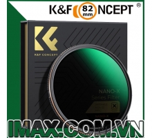 Kính lọc Filter K&F Concept Nano-X Series ND4-ND32 (2 to 5-Stop) 82mm - KF01.2531