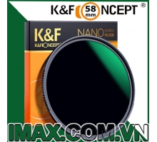 Kính lọc Filter  K&F Concept Nano-X ND1000 58mm - KF01.975