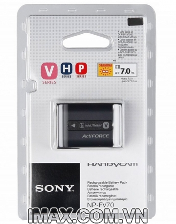 Pin máy ảnh Sony NP-FV70, Dung lượng cao