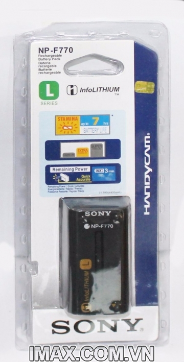 Pin máy ảnh Sony NP-F770, Dung lượng cao