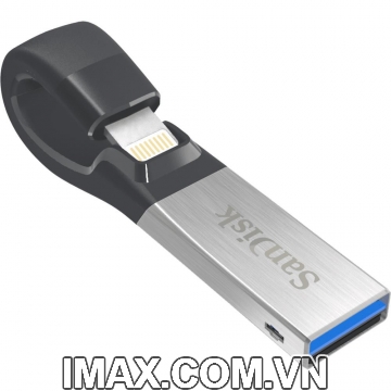 USB OTG New 16GB SanDisk iXpand Flash Drive cho iPhone, iPad, PC, Mac