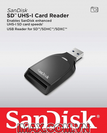 Đầu đọc thẻ SanDisk SD UHS-I - SDDR-C531-GNANN