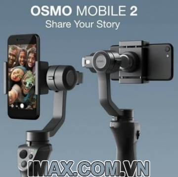 Thiết bị chống rung DJI Osmo Mobile 2 - Gimbal 3 trục cho điện  thoại - Hàng nhập khẩu