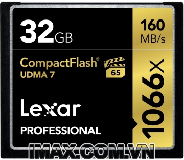 Thẻ nhớ CF Lexar 32GB 1066X~160MB/s